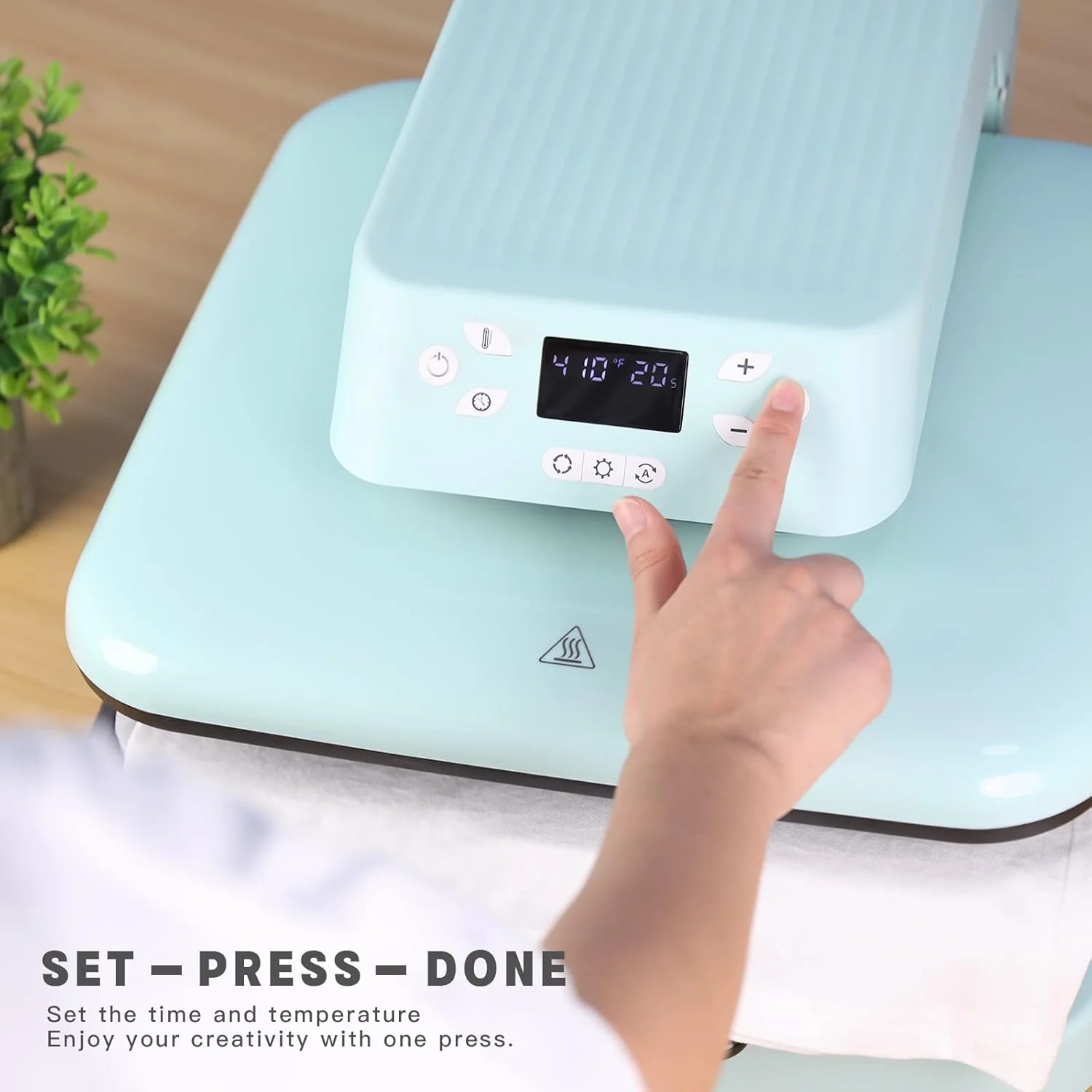 HTVRONT Auto Heat Press Machine 15"x15"  230V - (2 Colors) - Image 6