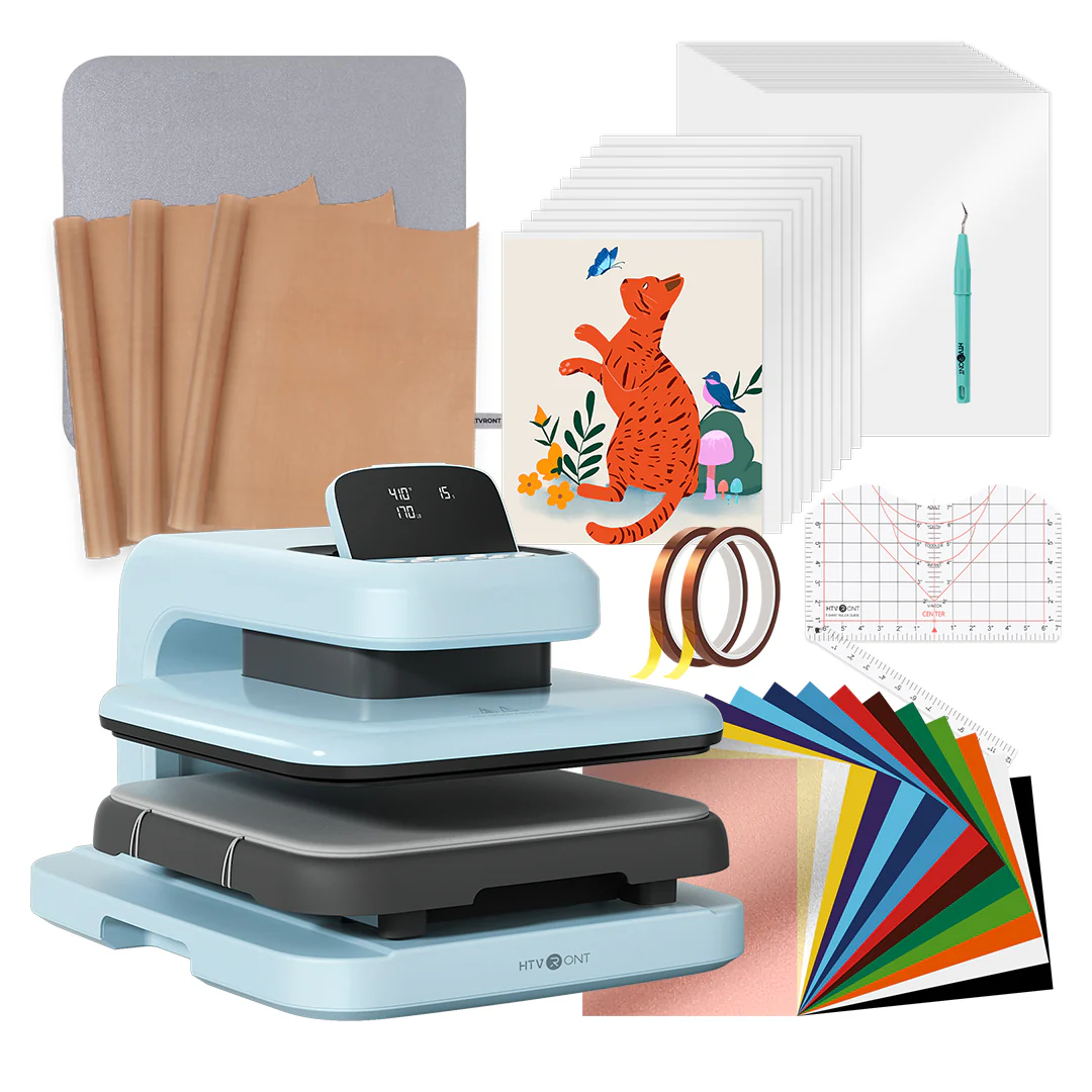 HTVRONT Auto Heat Press 2 - Digit 230V,Your Smartest Solution of Heat Transferring.For DTF,HTV,Sublimation,PUFF.For DIY T shirt,hat,jacket,pillow,ceramic,hoodie, and more - Image 6