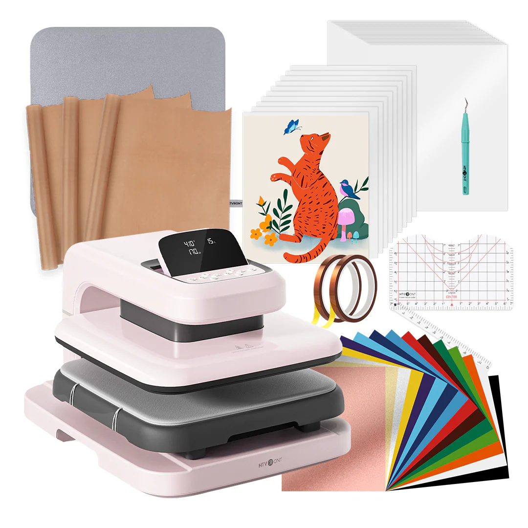 HTVRONT Auto Heat Press 2 - Digit 230V,Your Smartest Solution of Heat Transferring.For DTF,HTV,Sublimation,PUFF.For DIY T shirt,hat,jacket,pillow,ceramic,hoodie, and more - Image 7