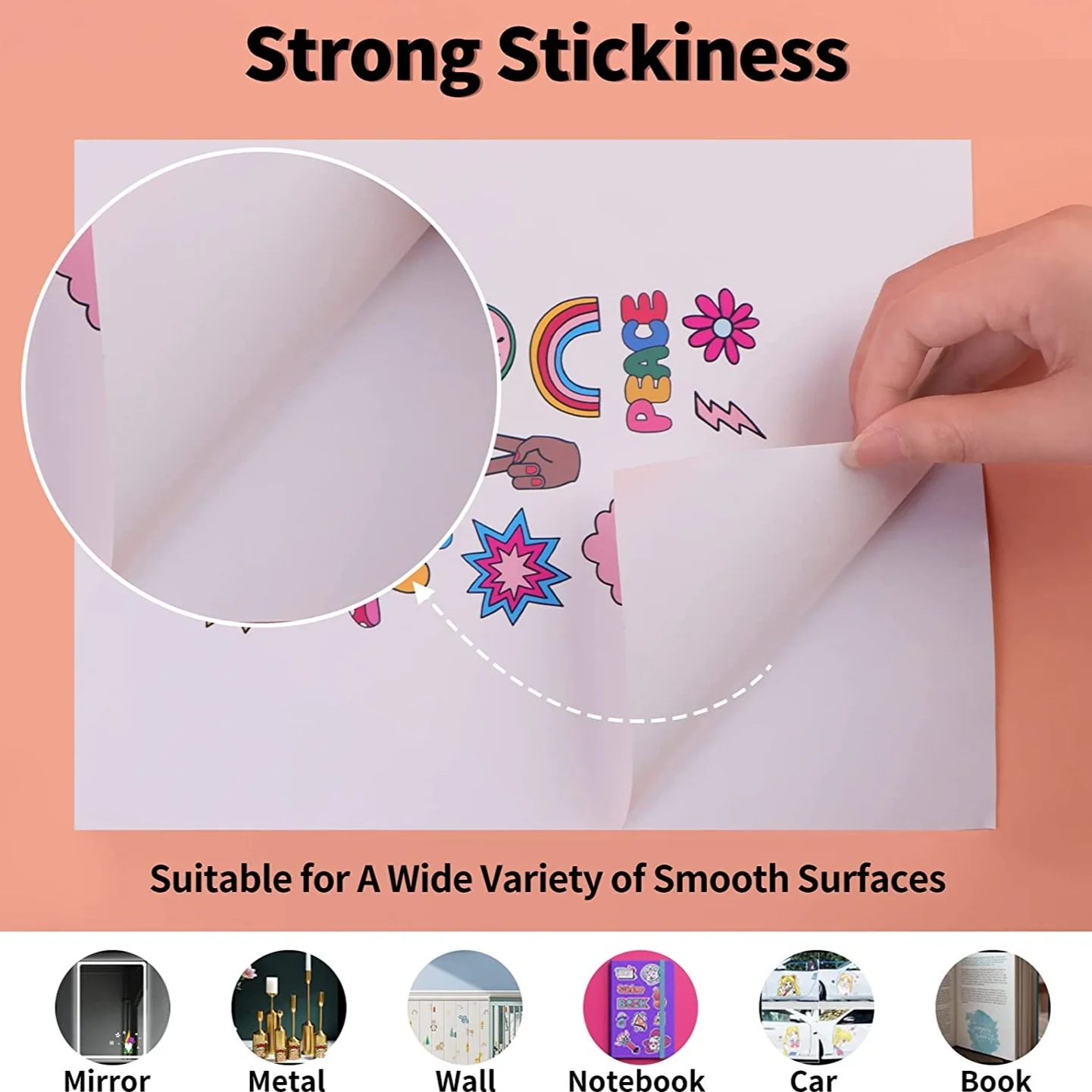 Glossy Printable Vinyl Bundle - 8.5"x11" 10 sheets - Image 3