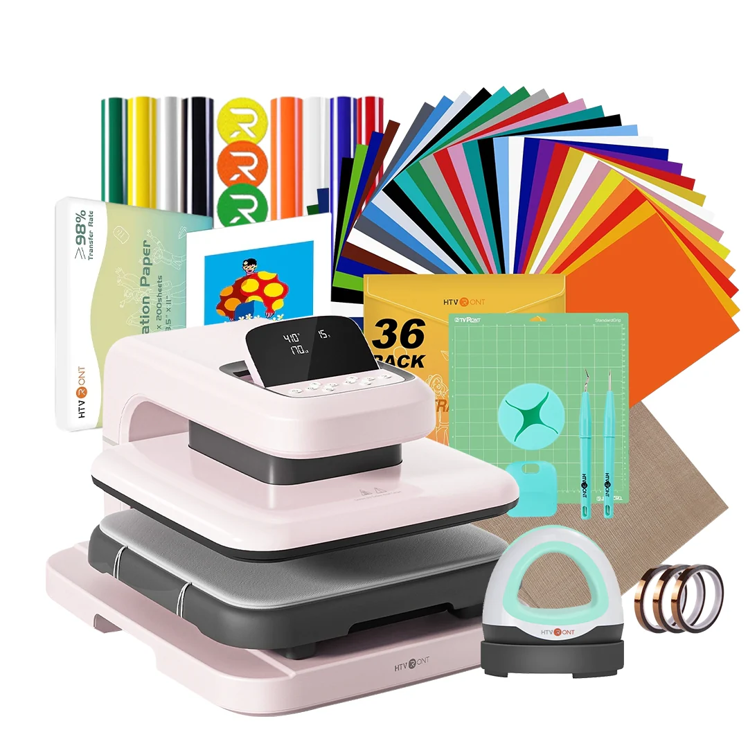 HTVRONT Auto Heat Press 2 - Digit 230V,Your Smartest Solution of Heat Transferring.For DTF,HTV,Sublimation,PUFF.For DIY T shirt,hat,jacket,pillow,ceramic,hoodie, and more - Image 11