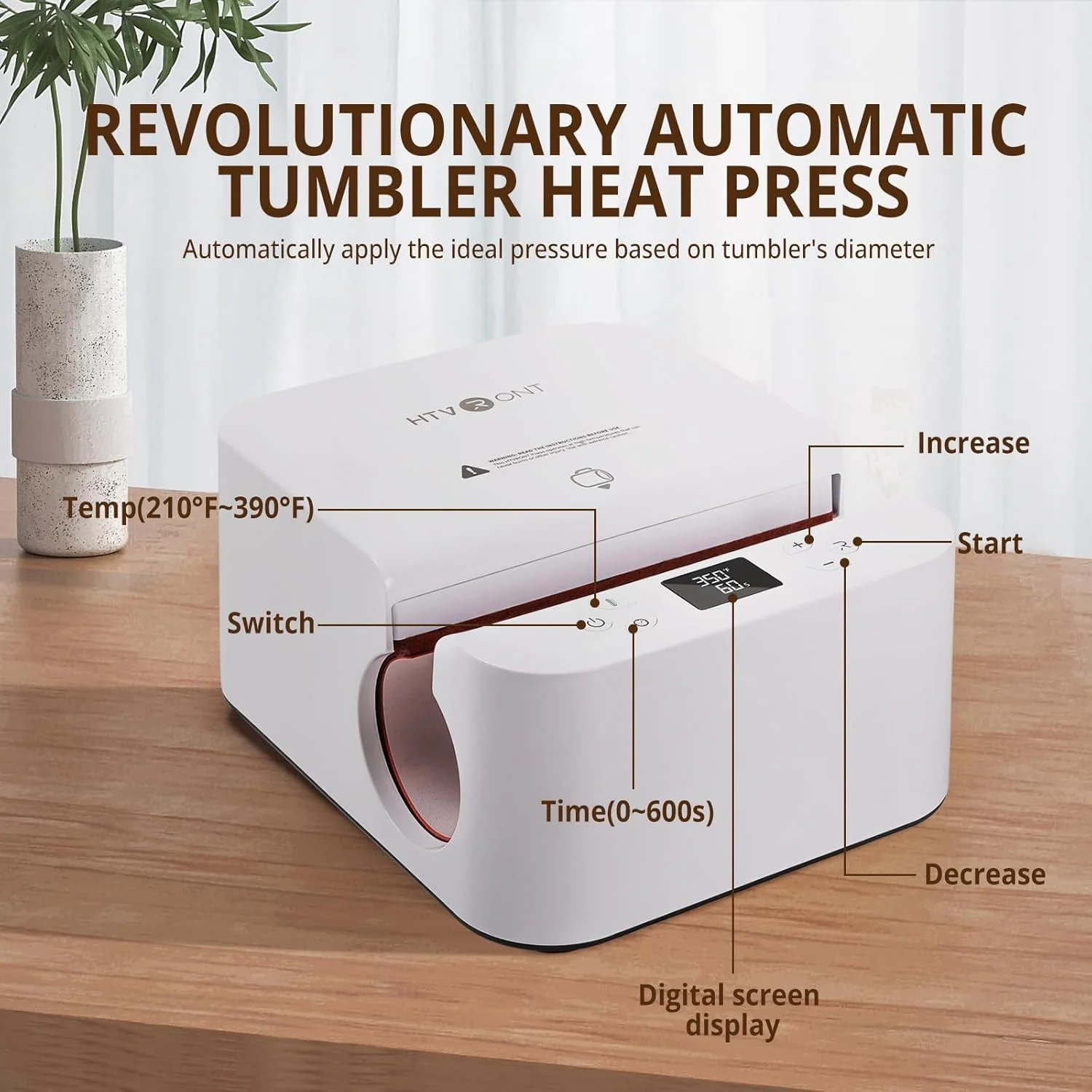 [Machine Bundle] Auto Heat Press + Tumbler Heat Press - Image 14