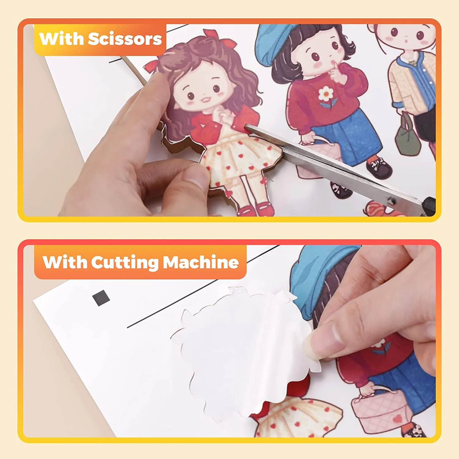 Glossy Printable Vinyl Sticker Paper 100 Sheets Waterproof - 8.5"X 11" - Image 6